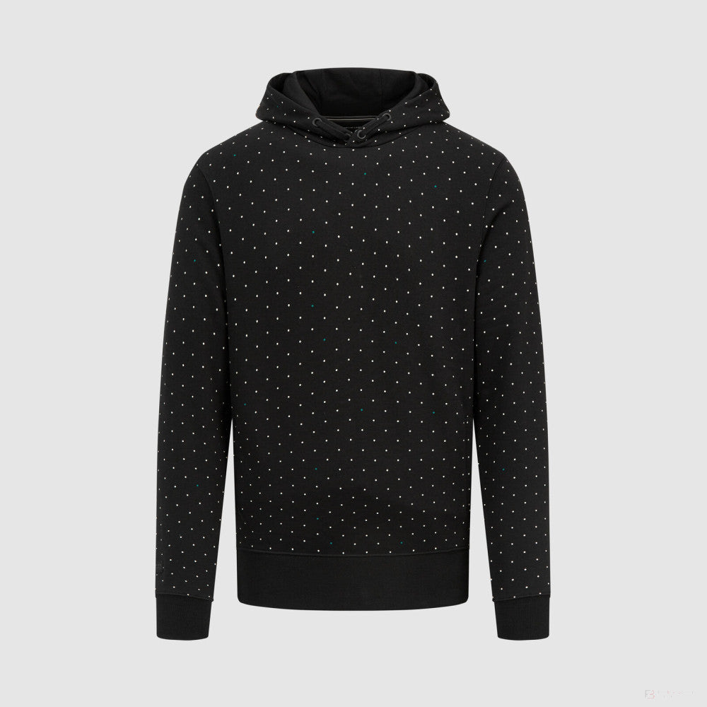 Mercedes Polka Dot Hoody, Black
