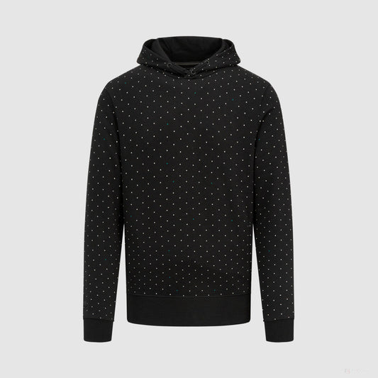 Mercedes Polka Dot Hoody, Black