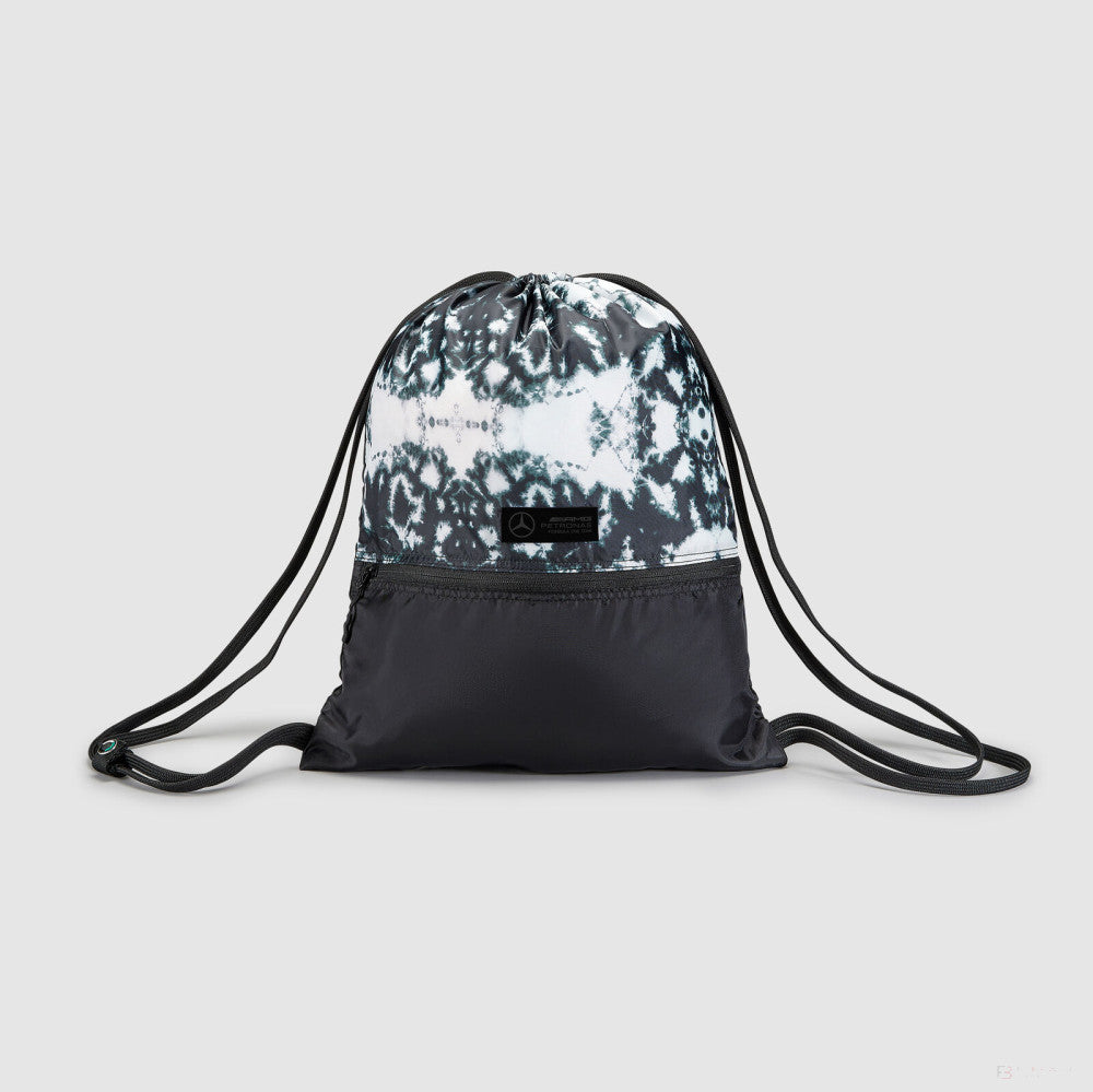 Mercedes Tie Dye Gym Bag, Grey