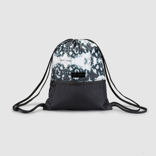Mercedes Tie Dye Gym Bag, Grey