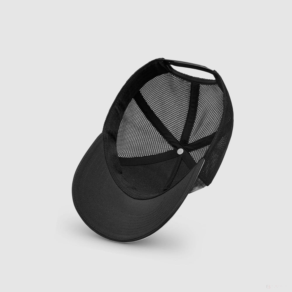 Mercedes Tie Dye Trucker Cap, Grey