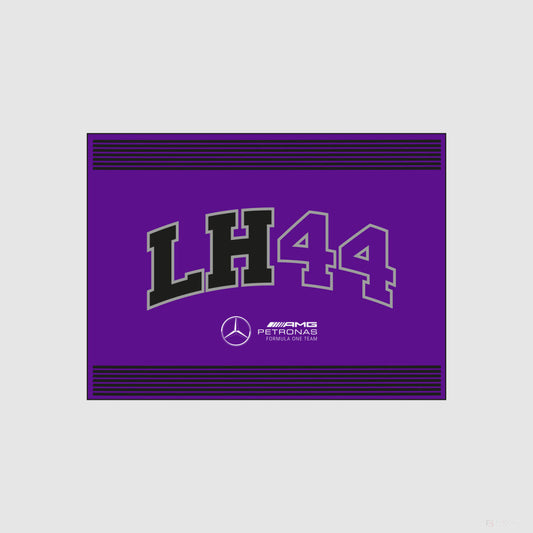 Mercedes Lewis Hamilton 90X120 Flag Without Pole, Purple