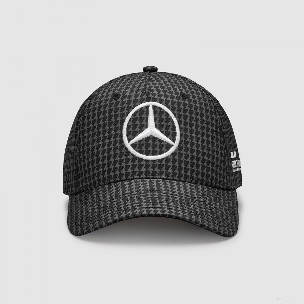 Mercedes Team Kids Lewis Hamilton Col Driver Baseball Cap, Black, 2023