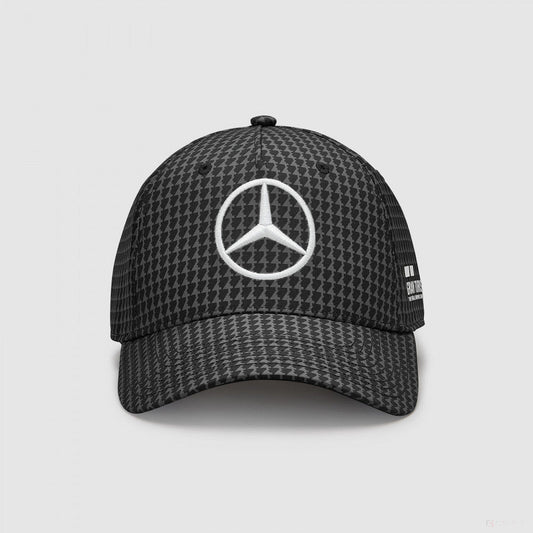 Mercedes Team Kids Lewis Hamilton Col Driver Baseball Cap, Black, 2023