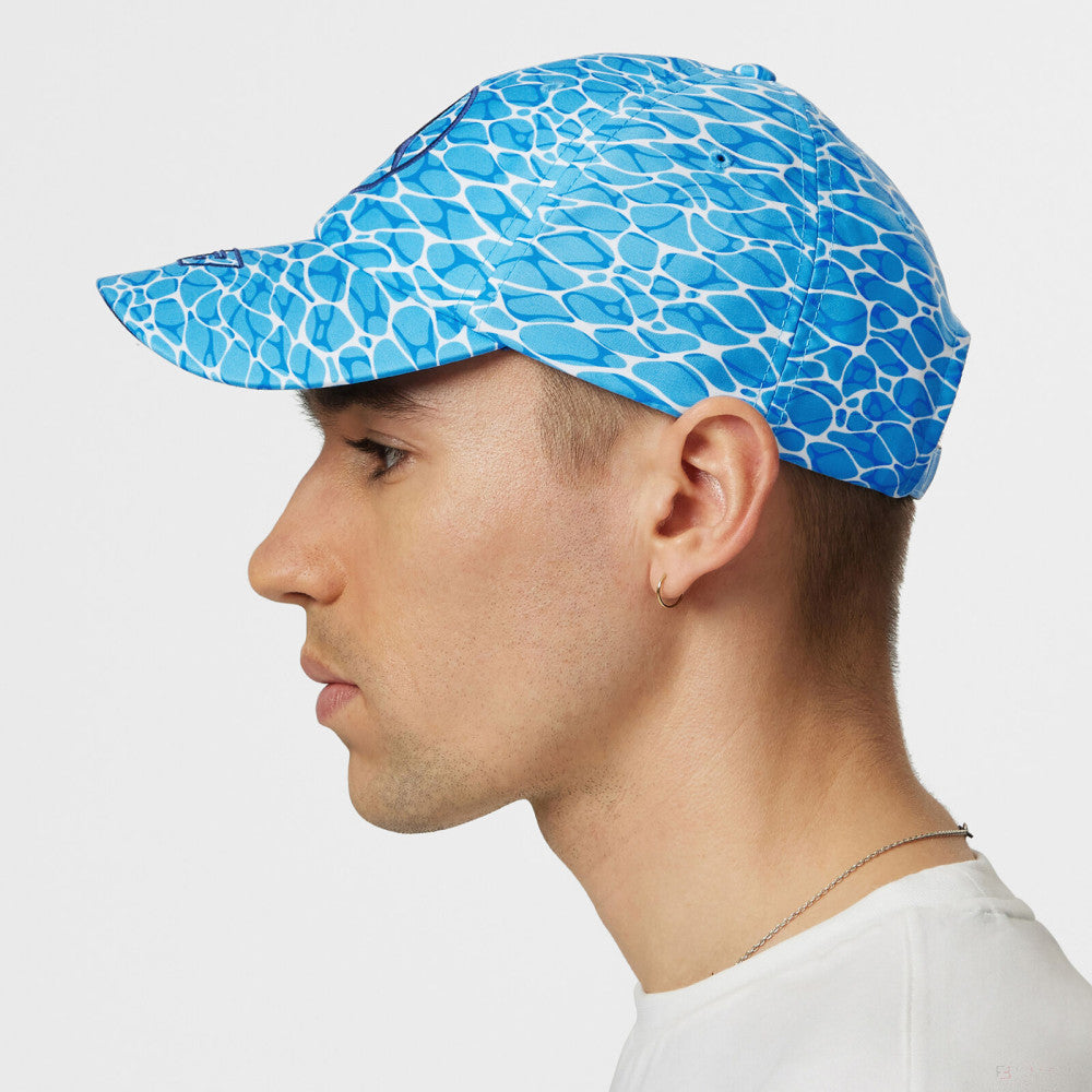 Mercedes Team Se George Russell Cap, No Diving, Blue, 2023