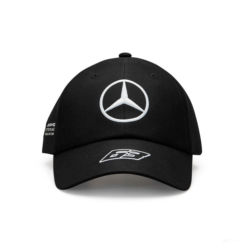 Mercedes Team Kids George Russell Baseball Driver Cap, Black, 2023