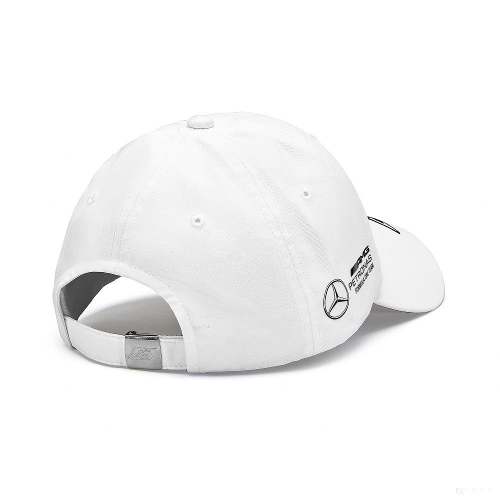 Mercedes Team Kids George Russell Baseball Driver Cap, White, 2023