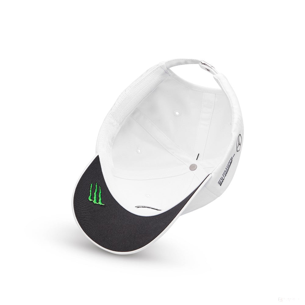 Mercedes Team Kids George Russell Baseball Driver Cap, White, 2023