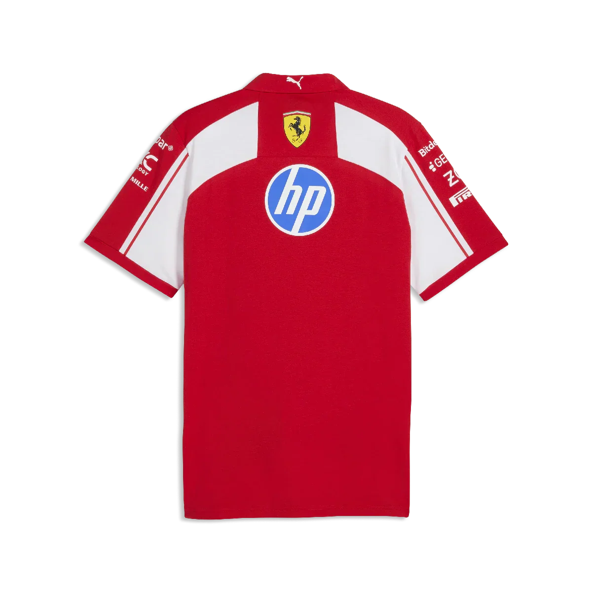 Ferrari polo, team, Puma, red