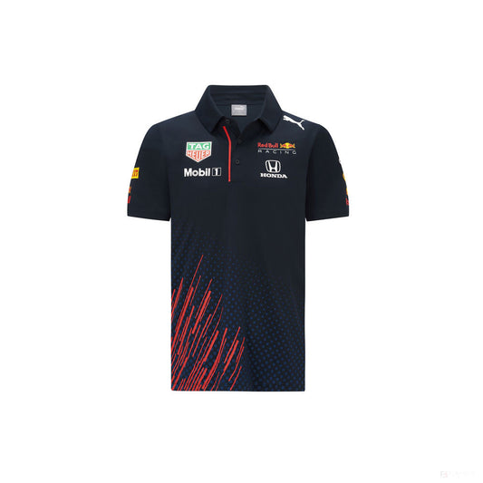 Red Bull Kids Polo, Puma Team, Blue, 2021