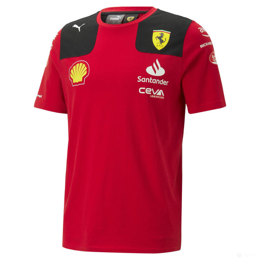 Ferrari Sainz Tee Rosso Corsa