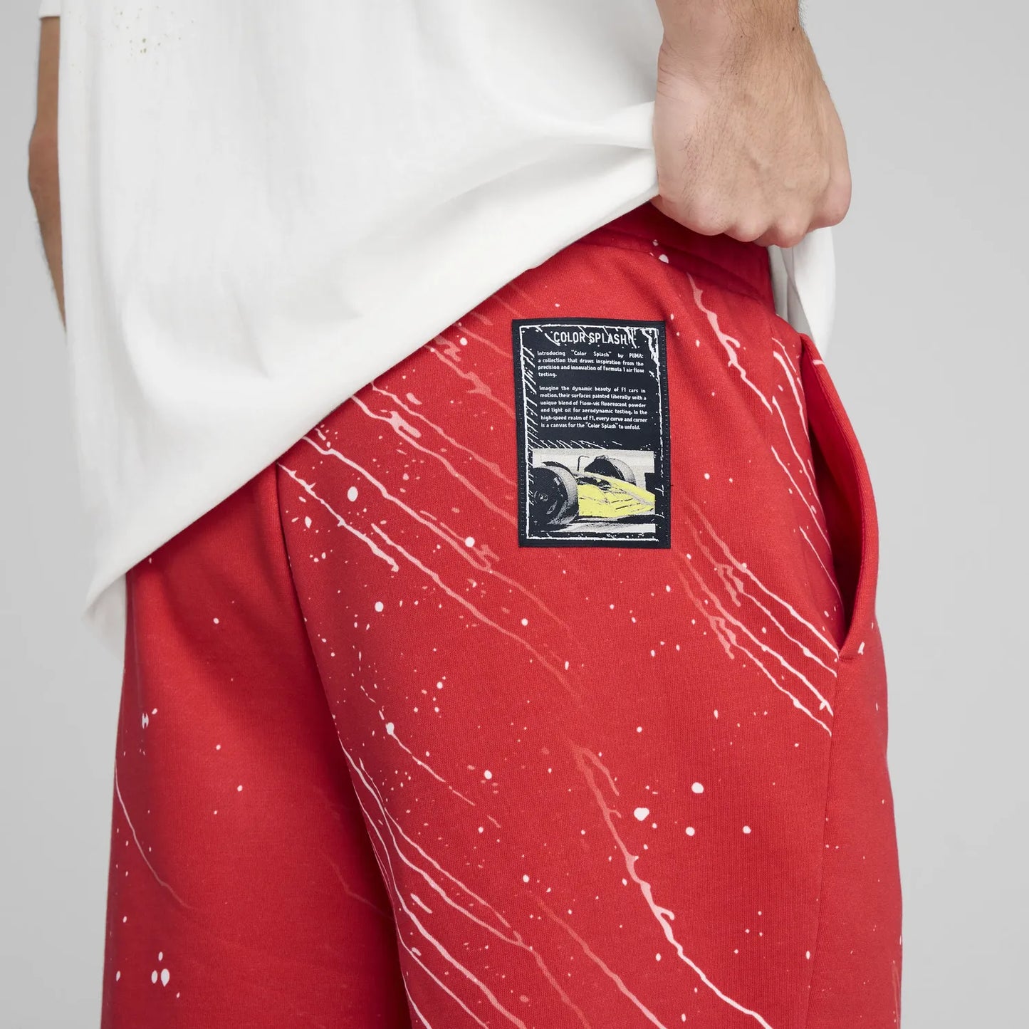 Ferrari Race Color Splash Shorts 🔥