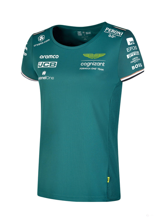 Aston Martin Aramco Cognizant F1 Official Team T-Shirt - Female, 2023