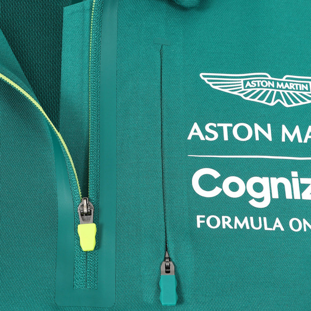 Aston Martin Womens Team Polo, Green, 2022