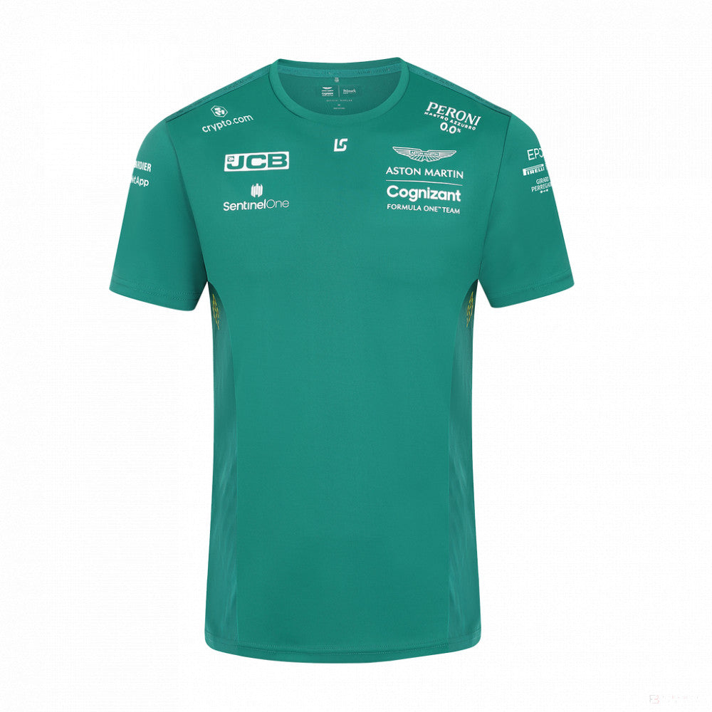 Aston Martin Lance Stroll T-Shirt, Green, 2022