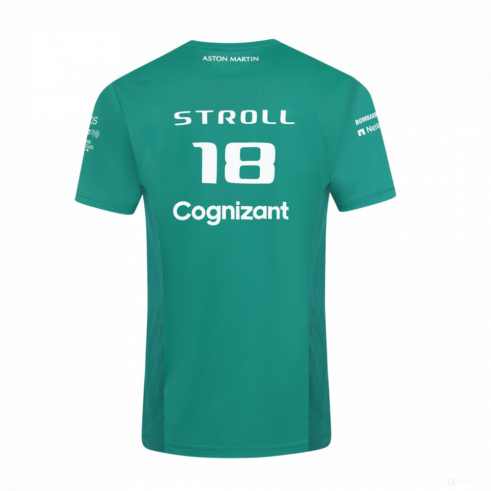 Aston Martin Lance Stroll T-Shirt, Green, 2022