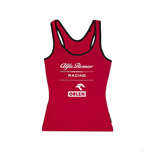 Alfa Romeo Womens Top, Essential, Red, 2020