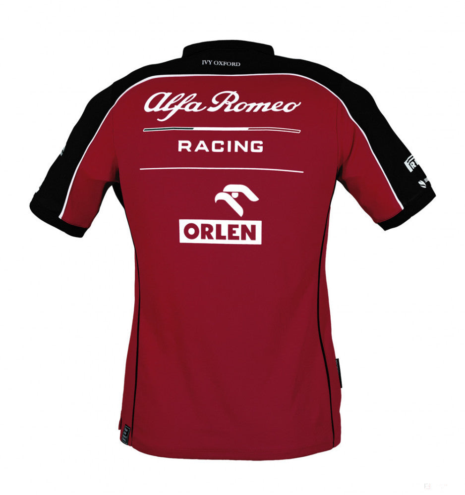 Alfa Romeo Womens Polo, Team, Red, 2020