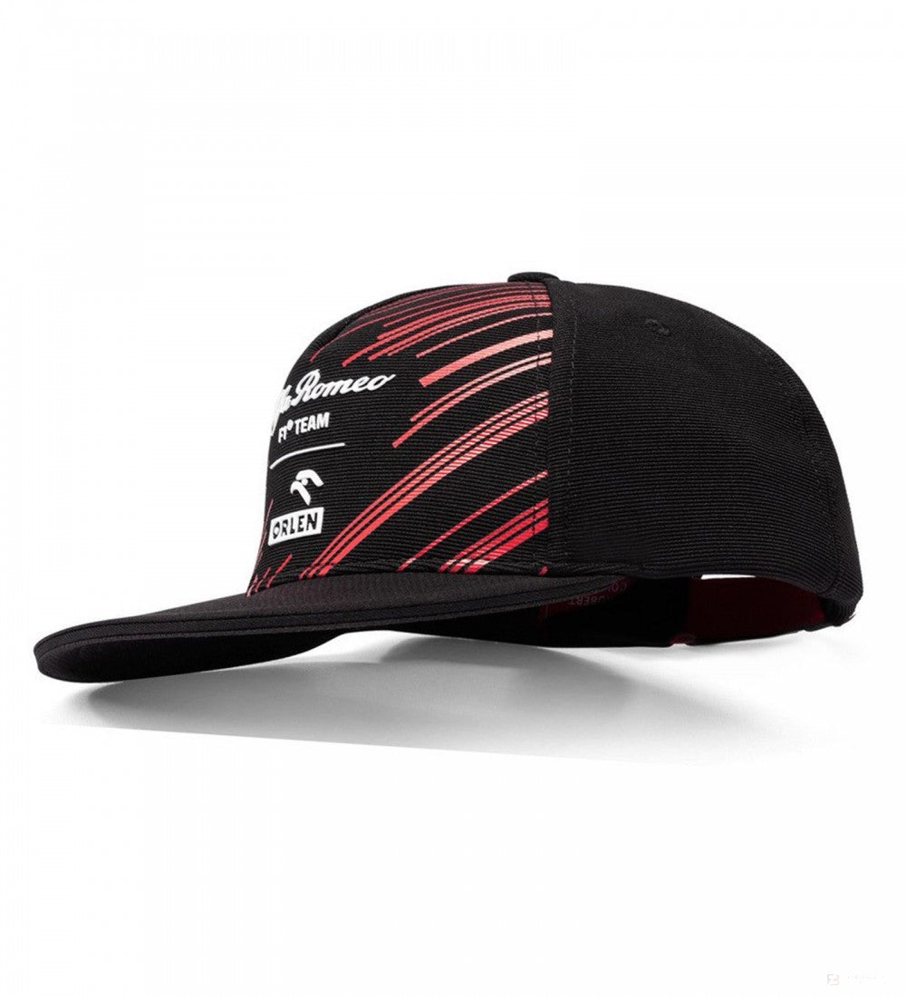 Alfa Romeo Flatbrim Cap, Team Adult, Black, 2022