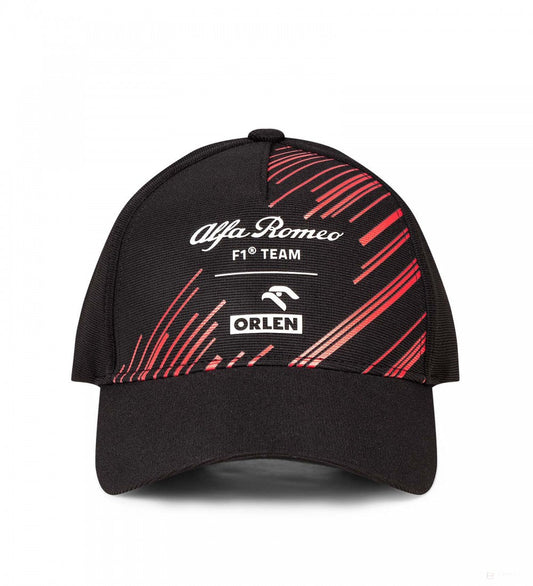 Alfa Romeo Baseball Cap, USA GP, Adult, Black, 2022
