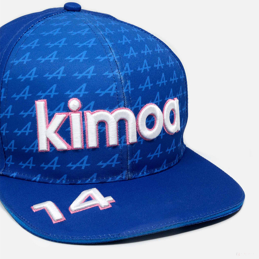 Alpine Flatbrim Cap, Fernando Alonso Kimoa, Blue, 2022