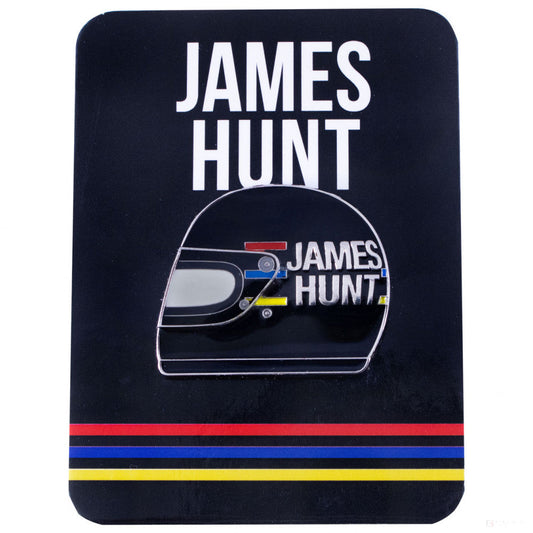 James Hunt Pin, Helmet 1976, Black, 2019