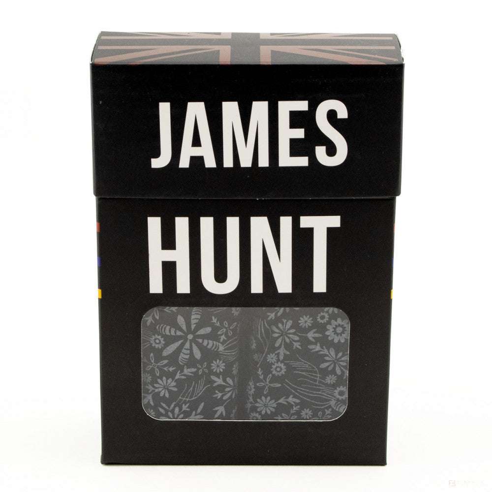 James Hunt Underwear, Seventies Boxer Shorts - Double Pack, Black, 2021