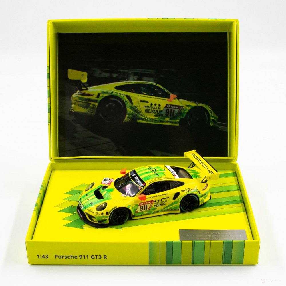 Manthey-Racing Porsche 911 GT3 R - 2019 24h Race Nürburgring #911 1:43