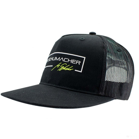 Mick Schumacher Flatbrim Cap, Series 1 , Adult, Black, 2019