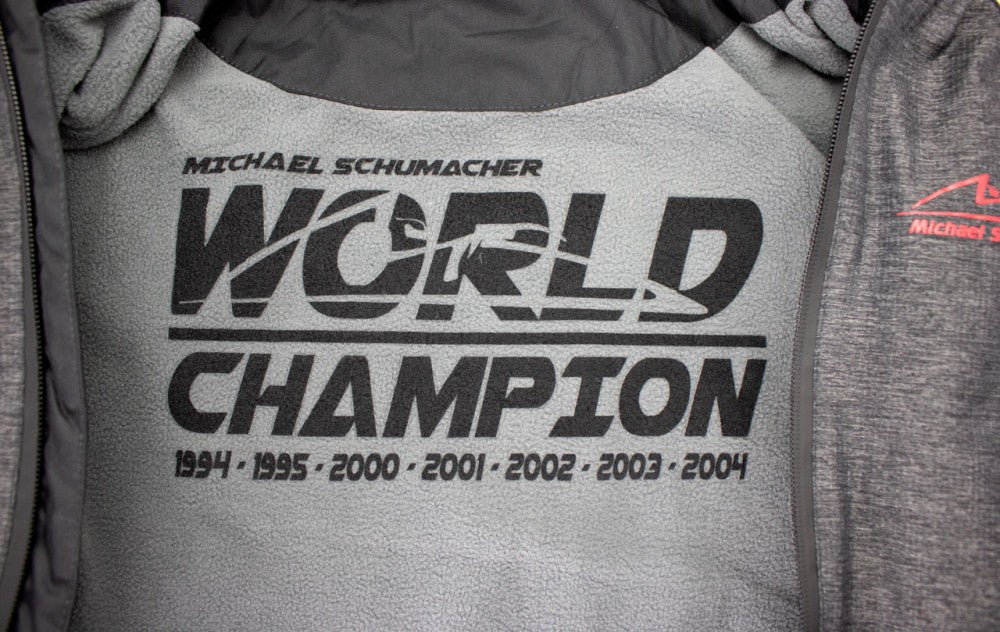 Michael Schumacher Windbreaker, Racing, Grey, 2018