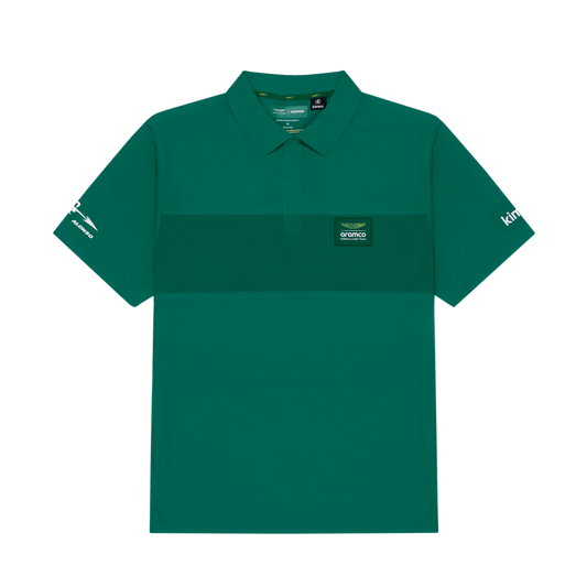 Fernando Alonso polo, Kimoa, minimal, green, 2024
