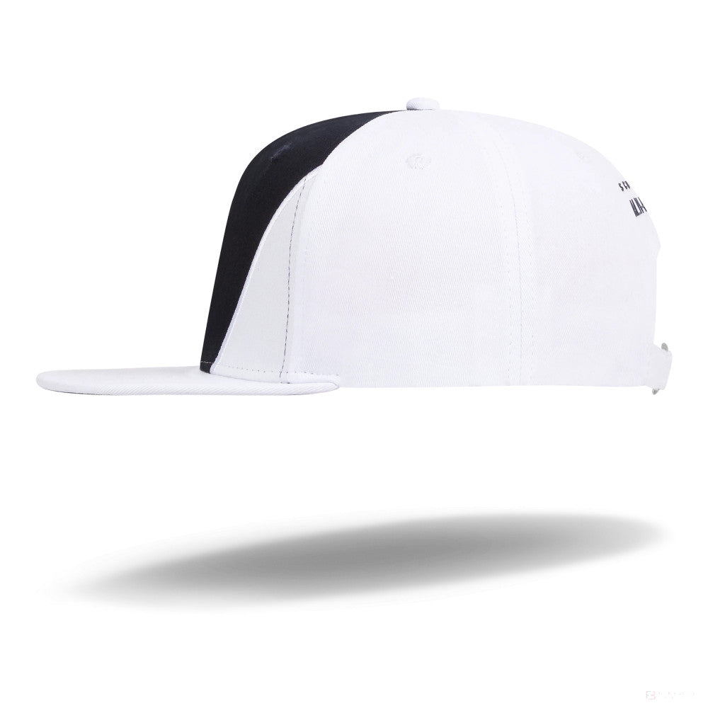 Alpha Tauri Flatbrim Cap, Team, Adult, White, 2021