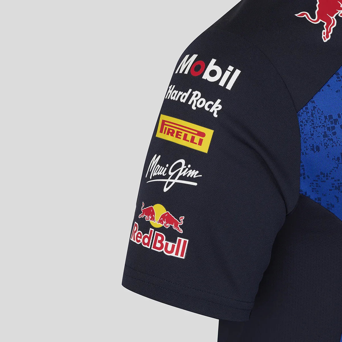 Red Bull polo, team, womens, blue
