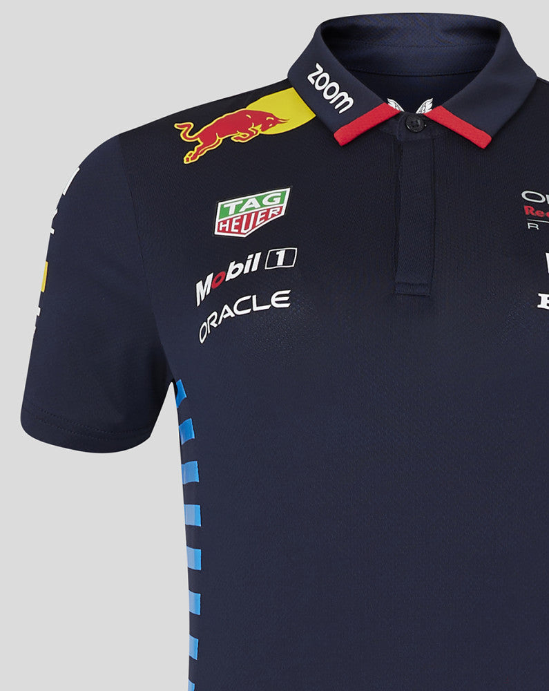 Red Bull polo, Castore, team, women, blue, 2024