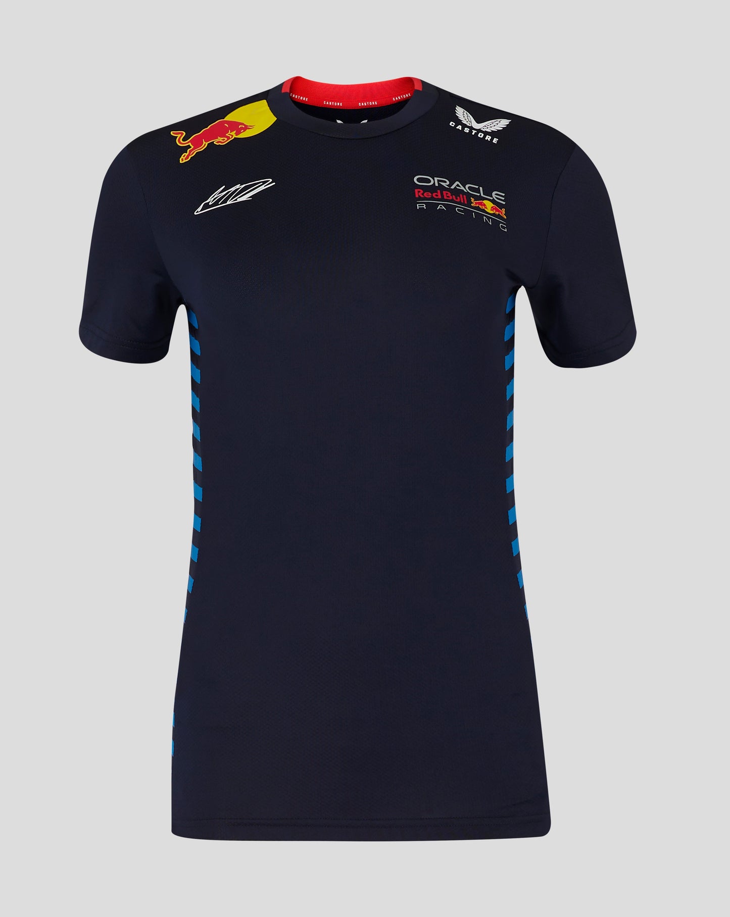 Red Bull t-shirt, Castore, Max Verstappen, women, blue
