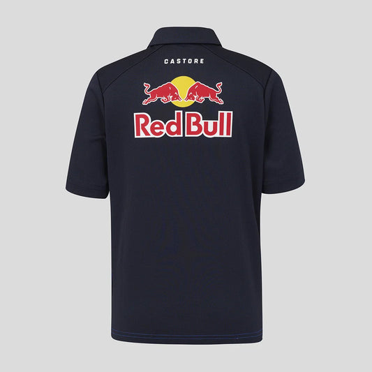 Red Bull polo, team, Isack Hadjar, kids, blue