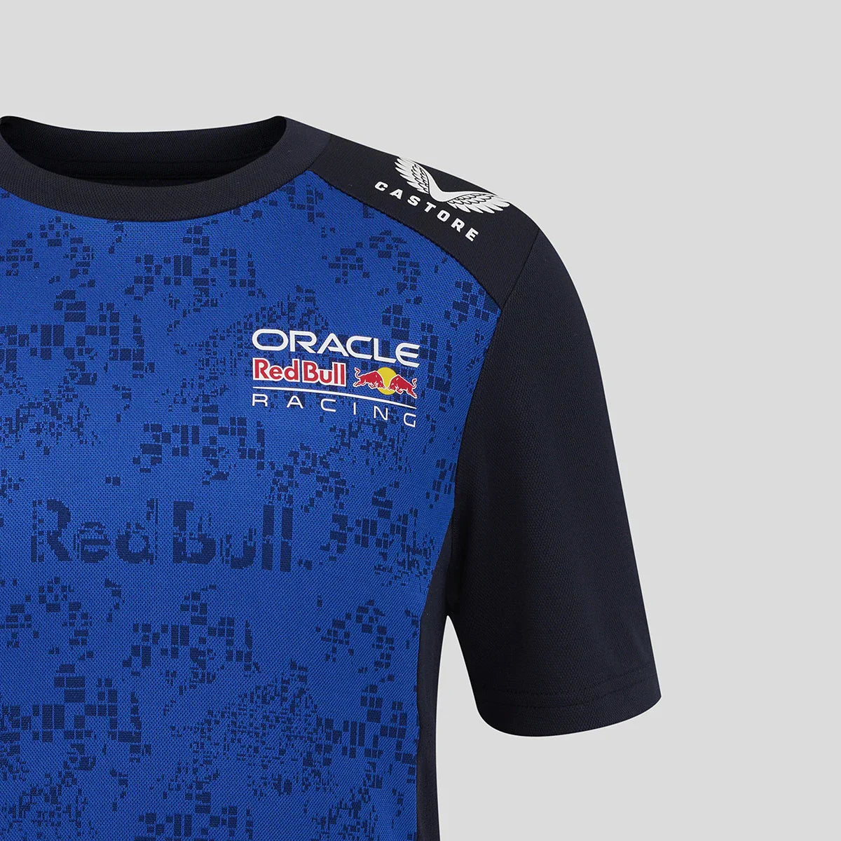 Red Bull t-shirt, team, Isack Hadjar, kids, blue