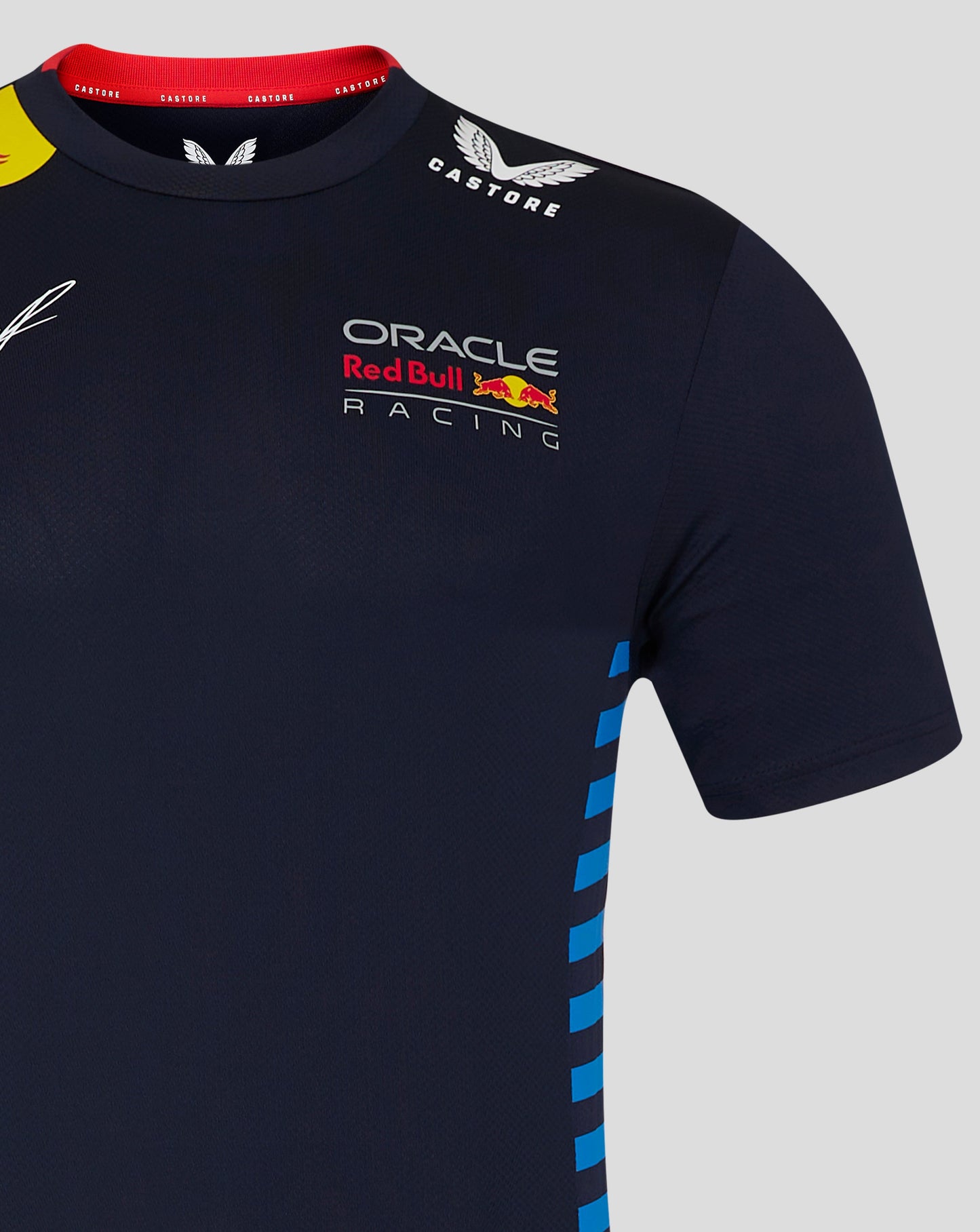 Red Bull t-shirt, Castore, Sergio Pérez, blue