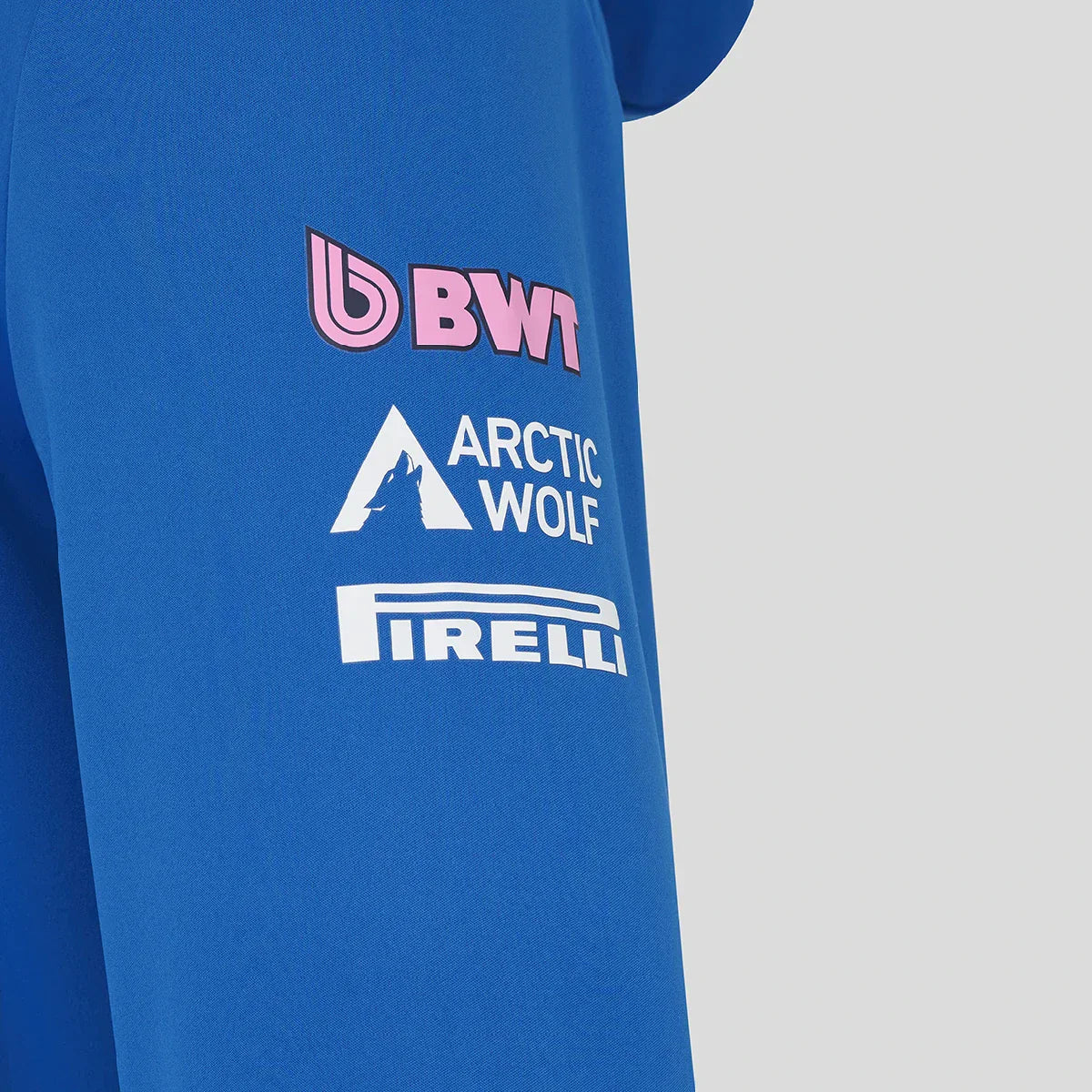 Alpine hoodie, full zip, team, blue