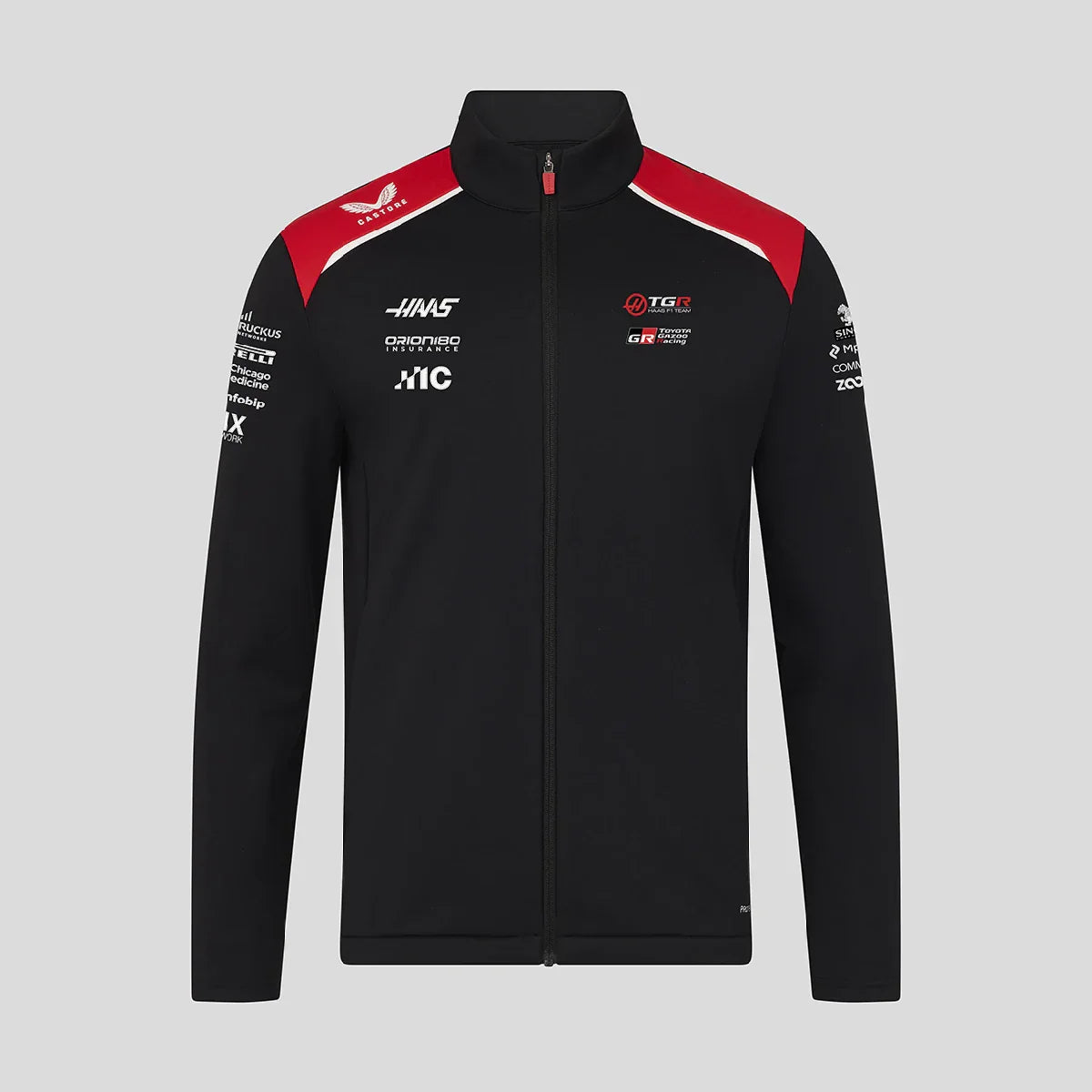 Haas F1 softshell jacket, team, black
