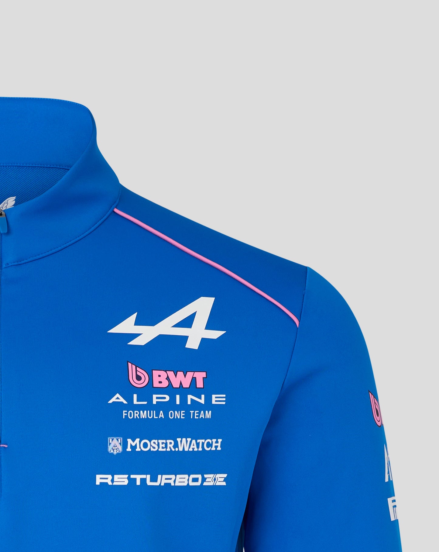 Alpine Sweatshirt, team, quarter zip, blue
