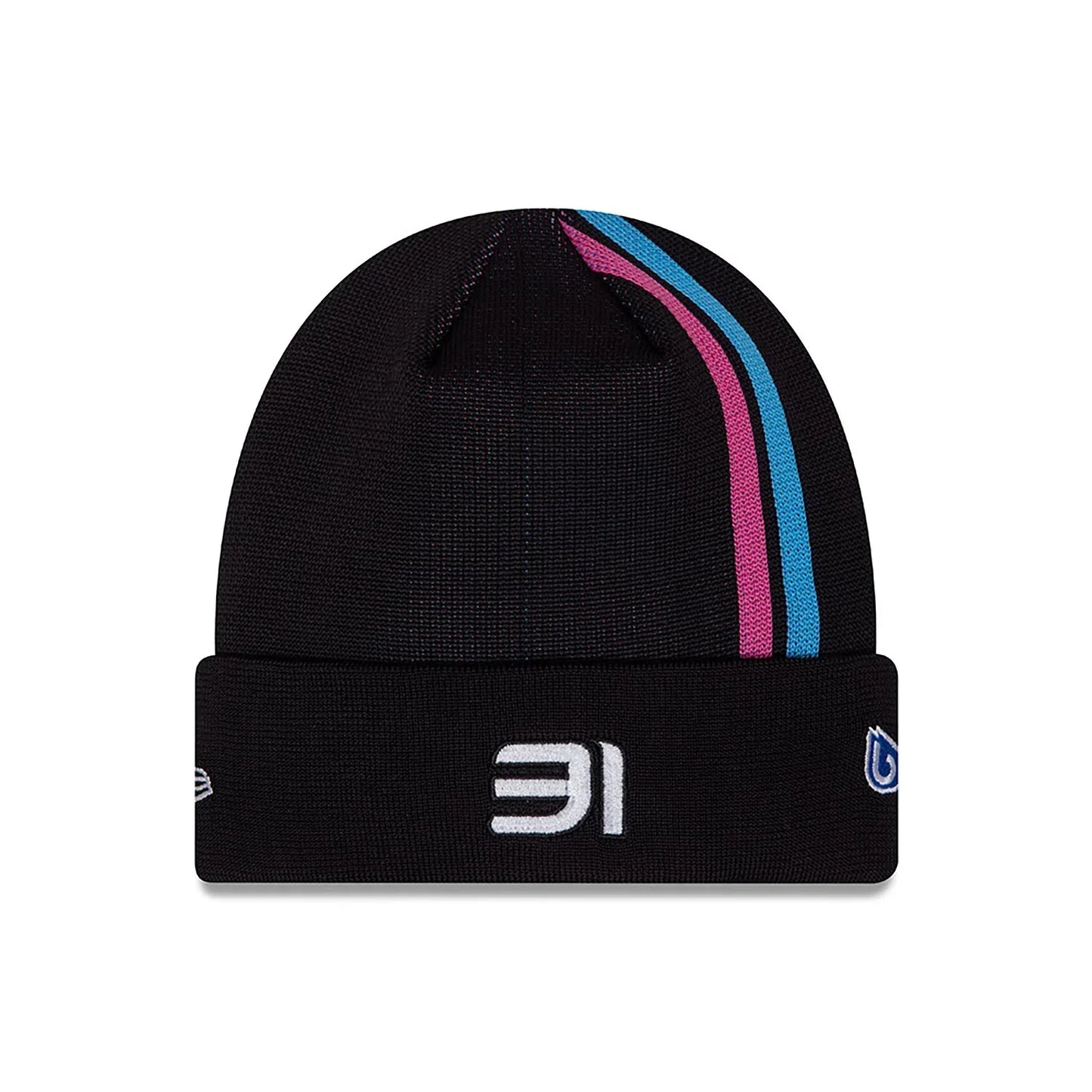 Alpine cap, New Era, Esteban Ocon, beanie, Adult, black, 2024