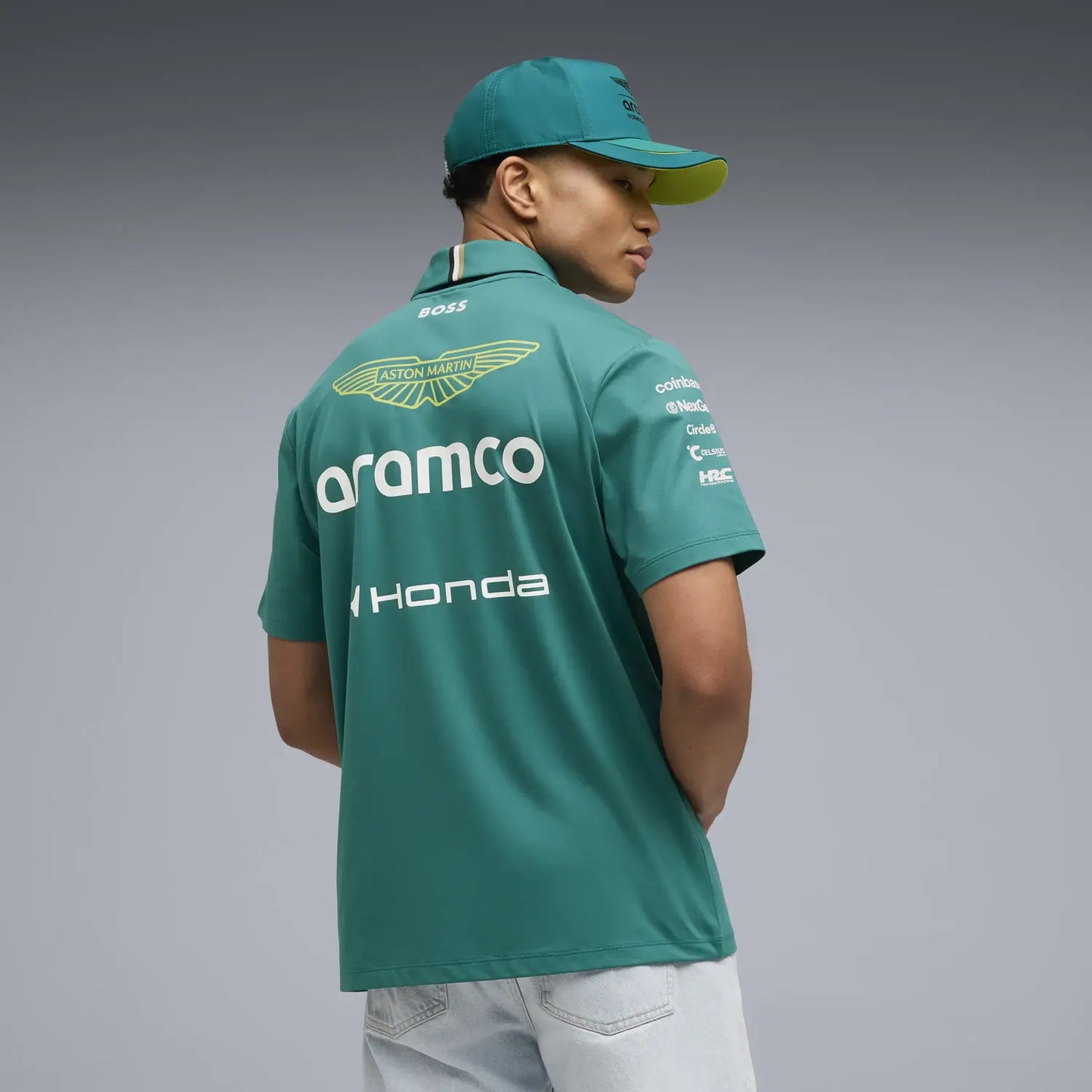 Aston Martin polo, team, green, 2026