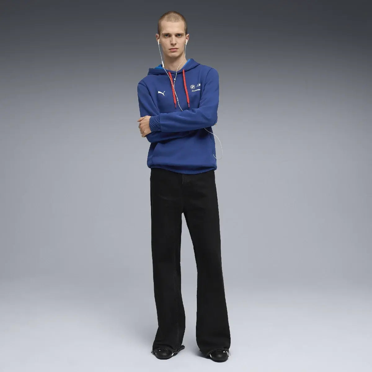 BMW MMS hoodie, essential, blue
