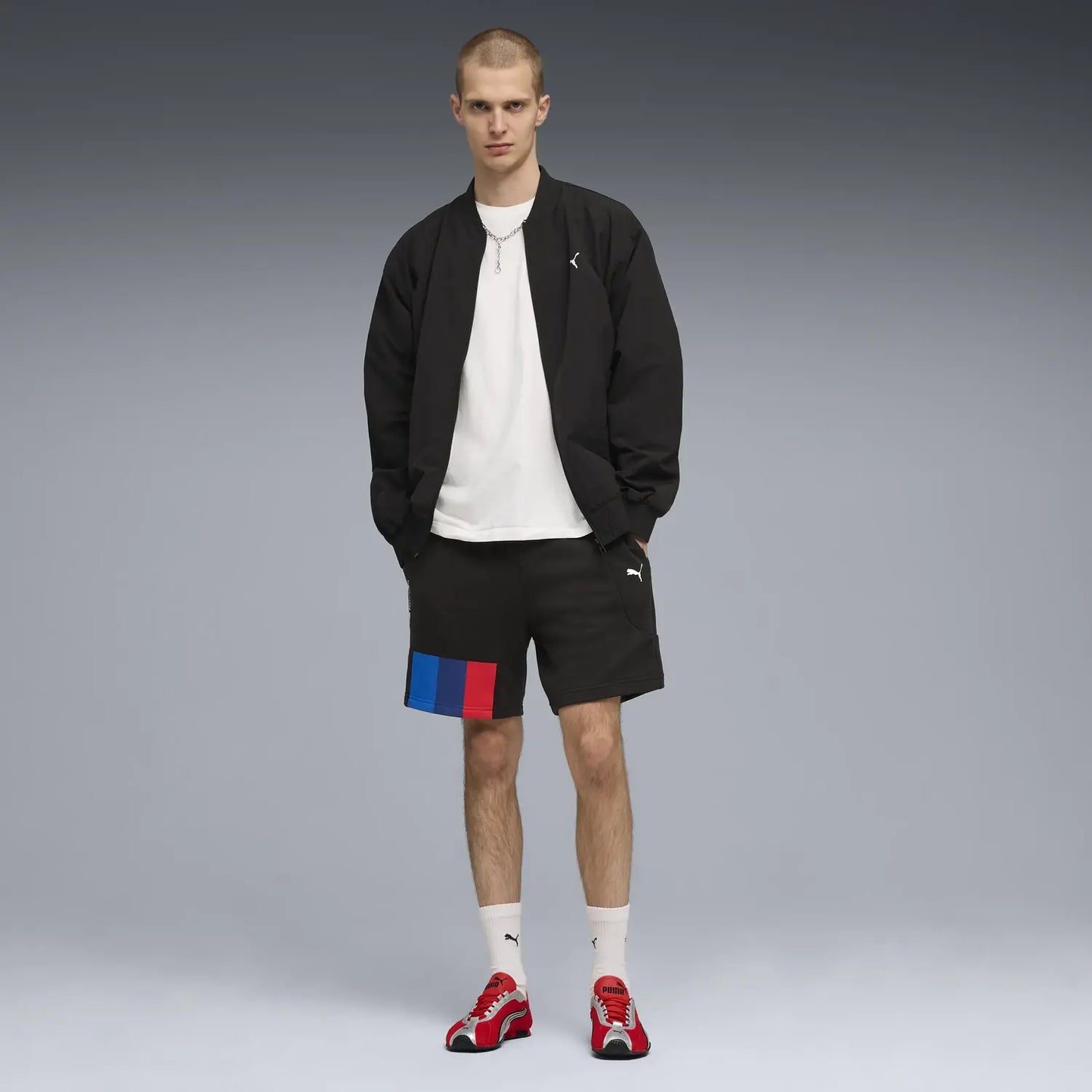 BMW MMS shorts, Pumatech-X 7", Puma, black