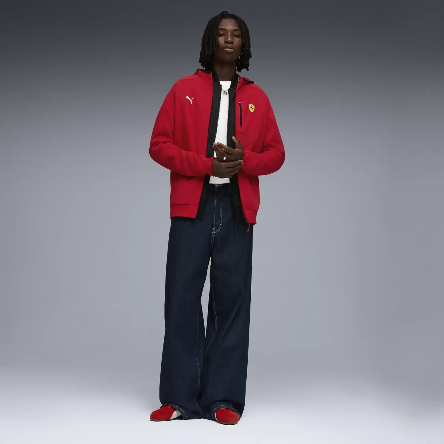 Ferrari hoodie, Pm1, red