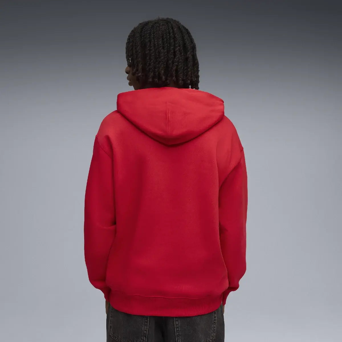Ferrari hoodie, shield, red
