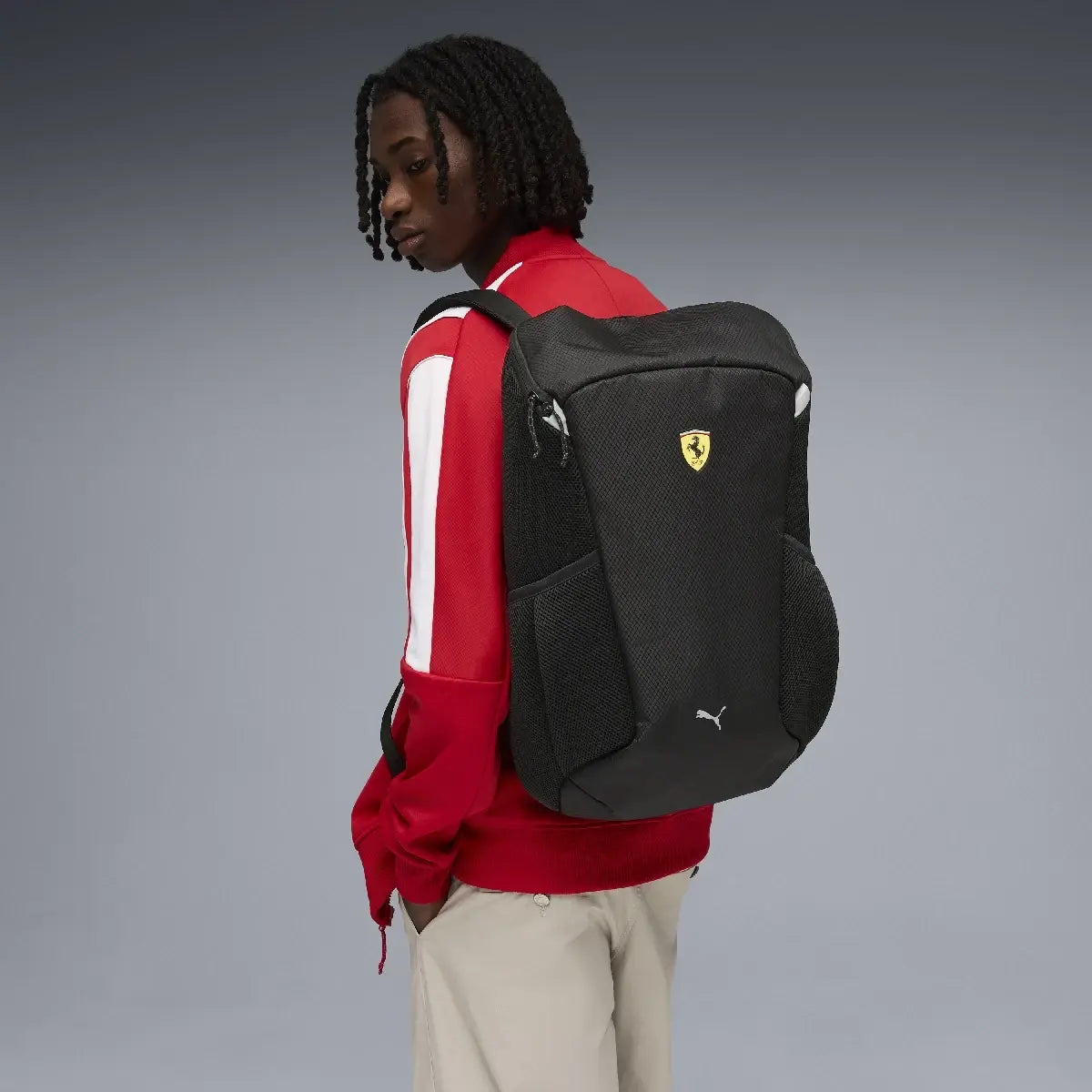 Ferrari Large Backpack black