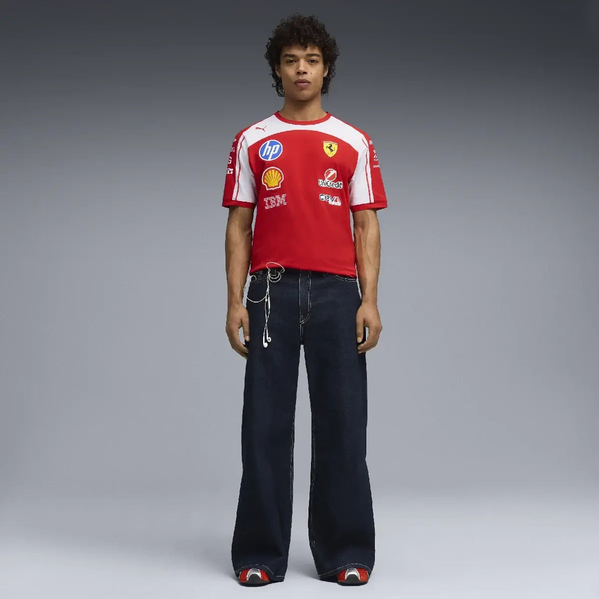 Ferrari t-shirt, team, red