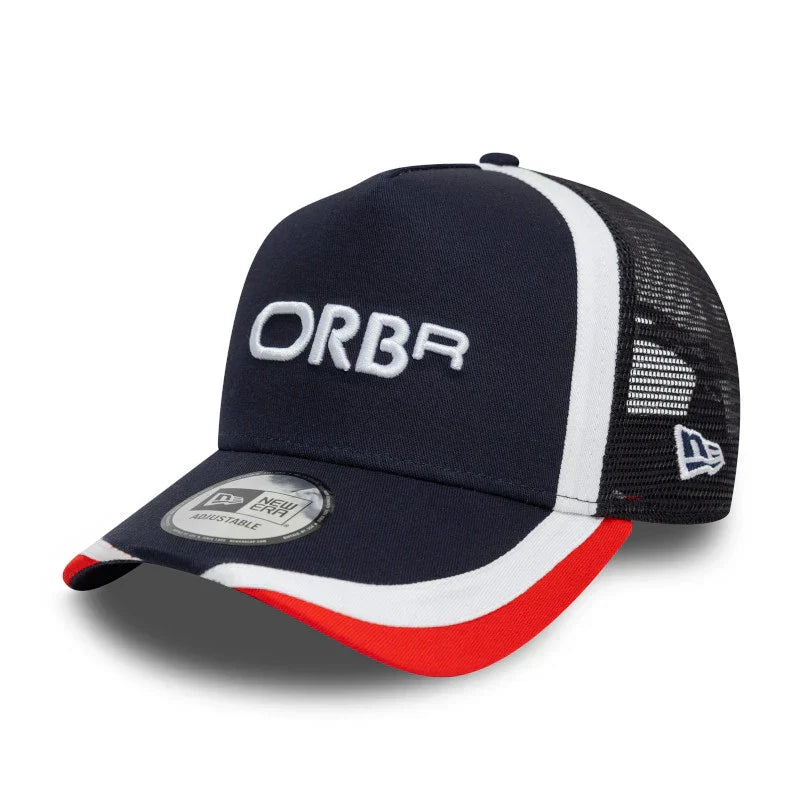 Red Bull Racing Retro EF Trucker Cap, Blue 🔥